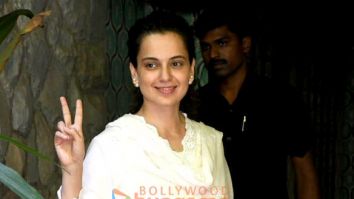 Photos: Kangana Ranaut spotted outside her office
