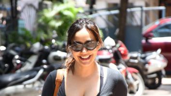 Photos: Neha Sharma and Aisha Sharma snapped outside the gym