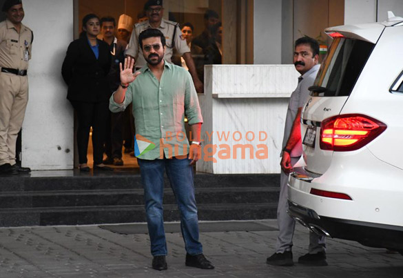 photos ram charan spotted at kalina airport 1