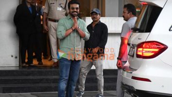 Photos: Ram Charan spotted at Kalina airport