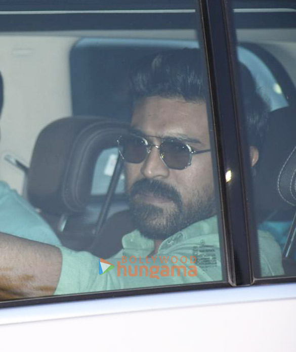 photos ram charan spotted at kalina airport 4