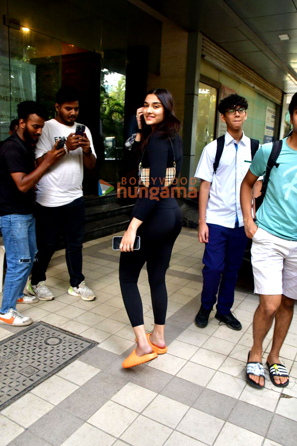 photos saiee manjrekar snapped at a gym in juhu 1