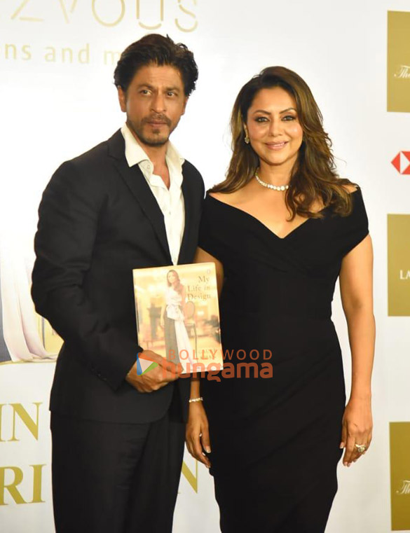 Photos: Shah Rukh Khan attends Gauri Khan’s book launch Photos: Shah Rukh Khan attends Gauri Khan’s book launch