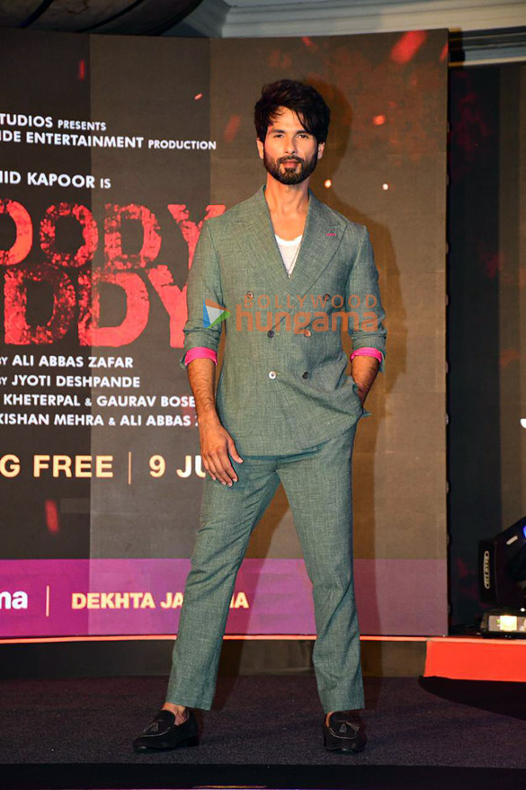 Photos Shahid Kapoor and Ali Abbas Zafar attend the trailer launch of Bloody Daddy (1)