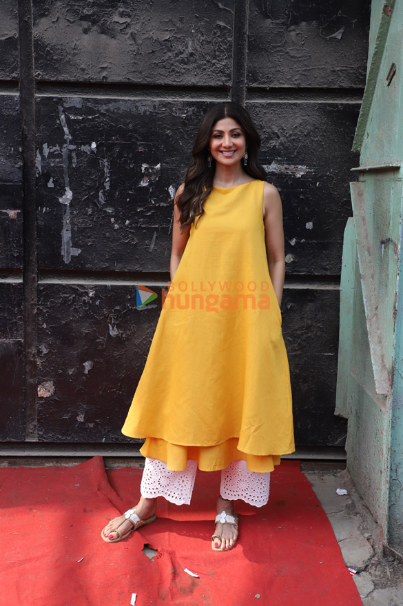 photos shilpa shetty snapped at filmcity 1