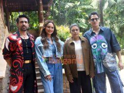 Photos: Sonakshi Sinha, Vijay Varma And Gulshan Devaiah snapped promoting their web-series Dahaad
