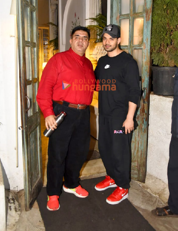 Photos: Sooraj Pancholi snapped with crime journalist and author S. Hussain Zaidi | Parties & Events