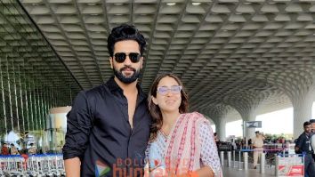 Photos: Vicky Kaushal, Sara Ali Khan, Kriti Sanon and others snapped at the airport