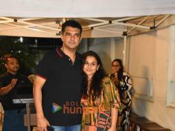 Photos Vidya Balan and Siddharth Roy Kapur snapped in Bandra