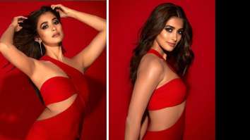 Pooja Hegde’s red cut-out gown serves as evidence of her ultra-chic fashion choices