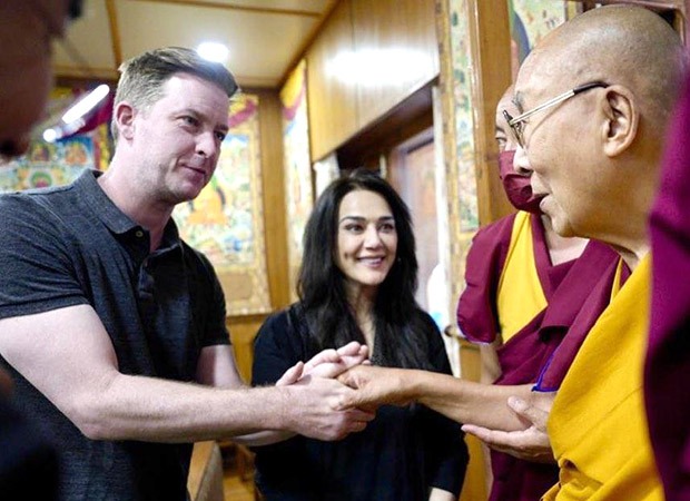 Preity Zinta and Gene Goodenough share joyful moments with Dalai Lama in Dharamshala; see post