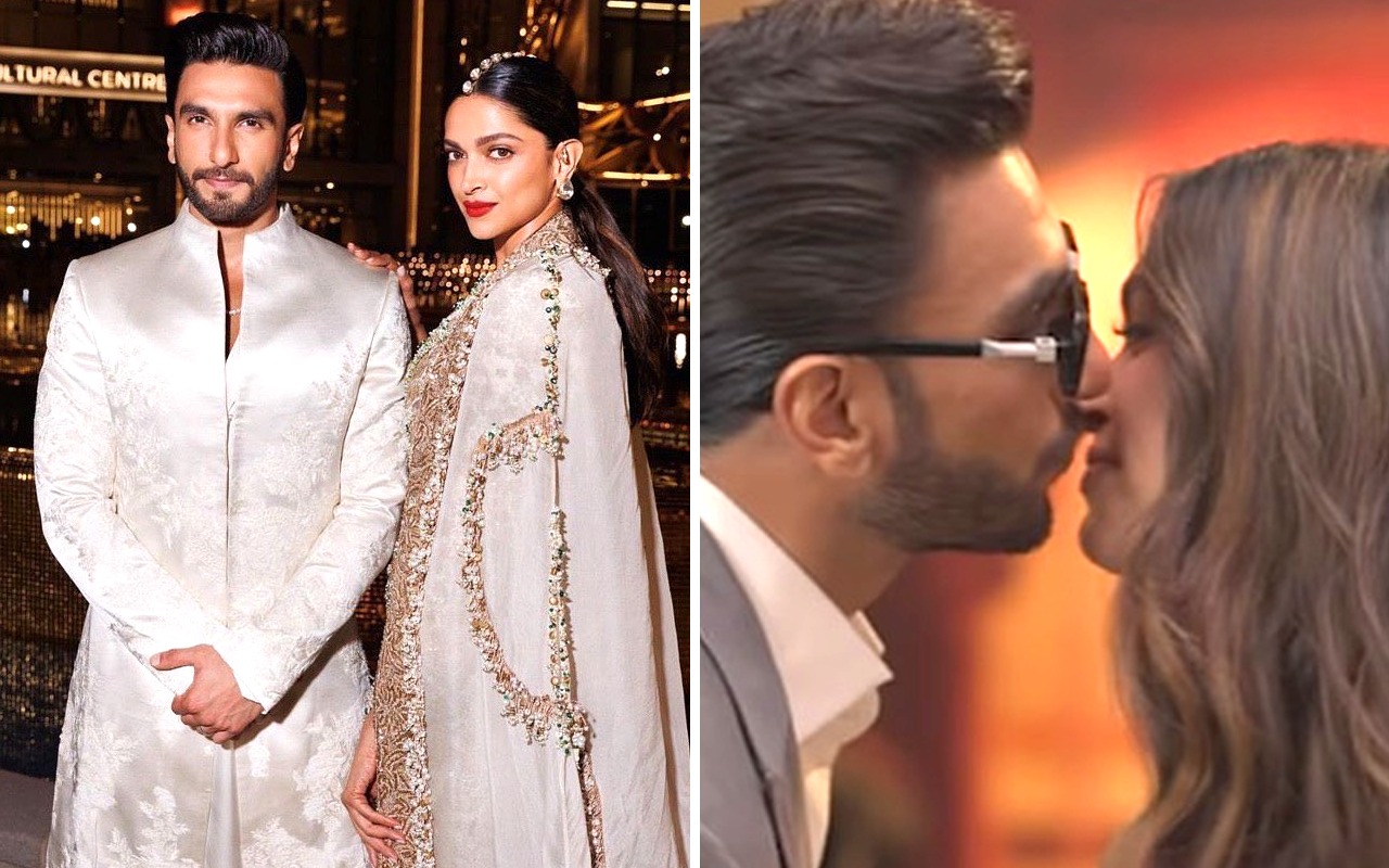 Ranveer Singh surprises Deepika Padukone during an interview; couple ...