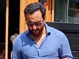 Saif Ali Khan gets clicked with Taimur post lunch at Mizu