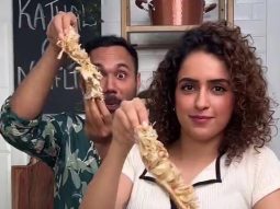 Sanya Malhotra’s delicious way of promoting Kathal