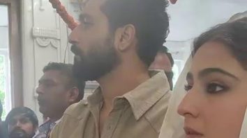 Sara Ali Khan & Vicky Kaushal continue with Zara Hatke Zara Bachke promotions in Lucknow