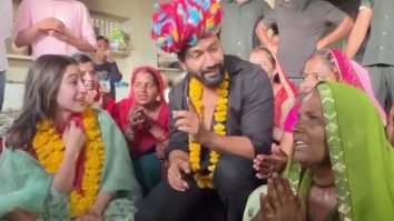 Sara Ali Khan & Vicky Kaushal promote ‘Zara Hatke Zara Bachke’ in Rajasthan