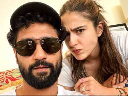 Vicky Kaushal and Sara Ali Khan spark fan interest with silly selfies ahead of movie trailer launch; see post