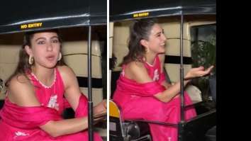 Sara Ali Khan enjoys a Mumbai auto-rickshaw ride after musical event of Zara Hatke Zara Bachke, watch Sara Ali Khan enjoys a Mumbai auto-rickshaw ride after musical event of Zara Hatke Zara Bachke, watch