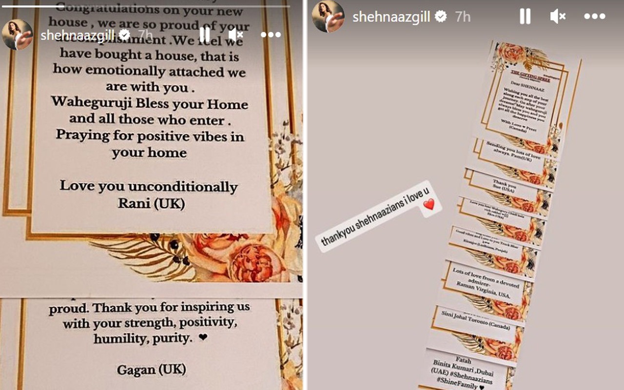 Shehnaaz Gill buys a new house after her debut in Kisi Ka Bhai Kisi Ki Jaan; shares congratulatory notes from fans