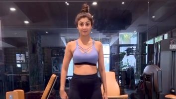 Shilpa Shetty takes the mobility challenge and aces it efficiently