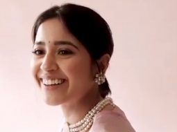 Shweta Tripathi looks cute dressed in a pink saree