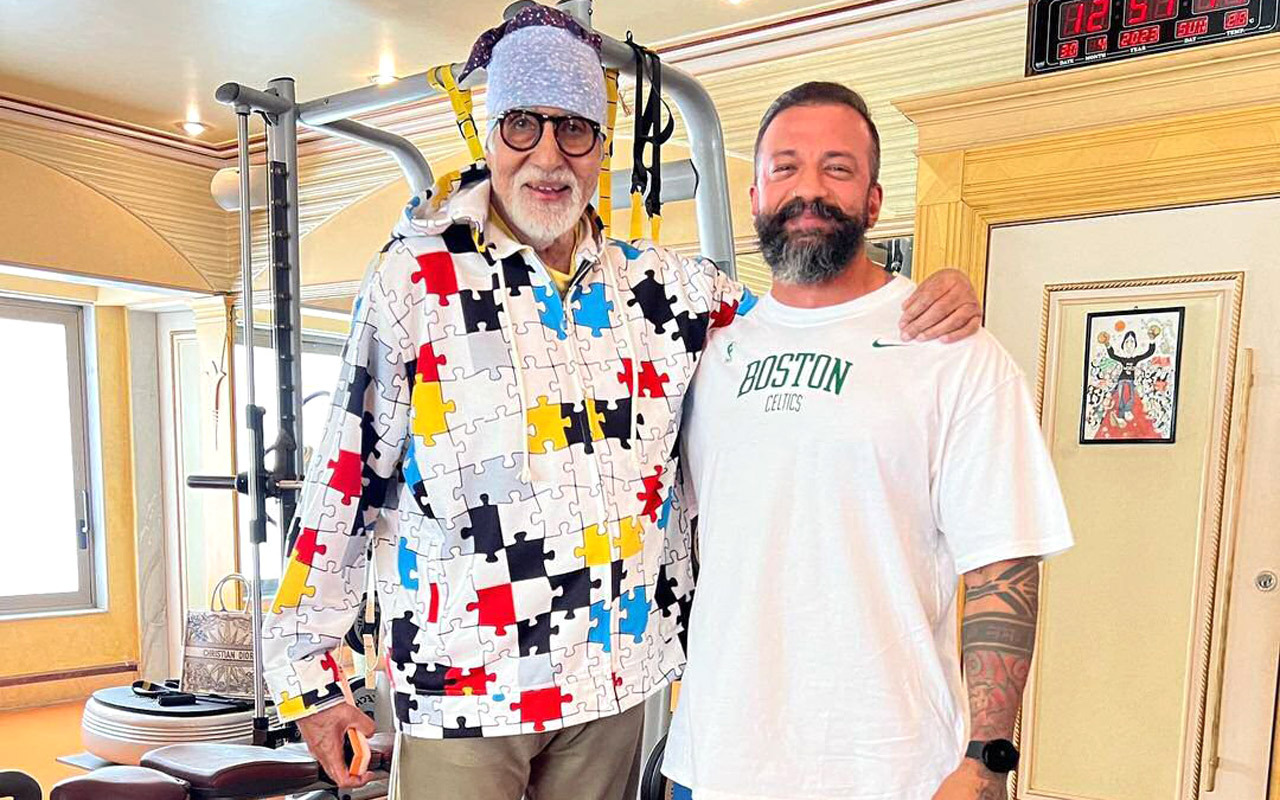 Amitabh Bachchan enlists Ranbir Kapoor's trainer Shivoham for fitness regime
