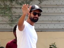 Vicky Kaushal sports a cap with a casual look