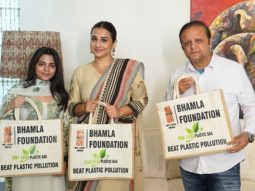 Vidya Balan joins forces with Bhamla Foundation to fight against single-use plastic