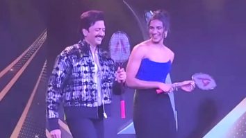 What a delight to watch Riteish Deshmukh and PV Sindhu play badminton at the HT Award!