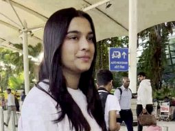 What would you rate Saiee Manjrekar’s all white airport look