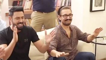 Aamir Khan & Gippy Grewal vibing on Punjabi songs is a treat to watch!