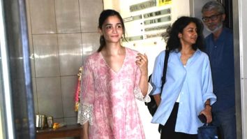Alia Bhatt & Nitesh Tiwari get clicked together by paps