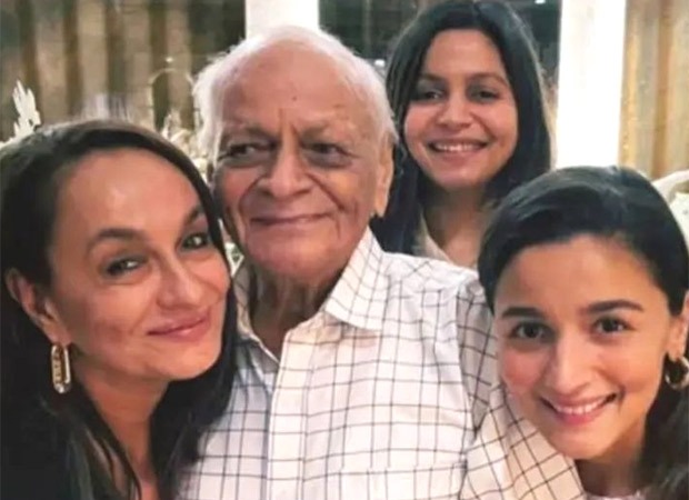 Alia Bhatt mourns loss of maternal grandfather Narendranath Razdan, calls him “hero”; Soni Razdan pens emotional note for “Daddy” 