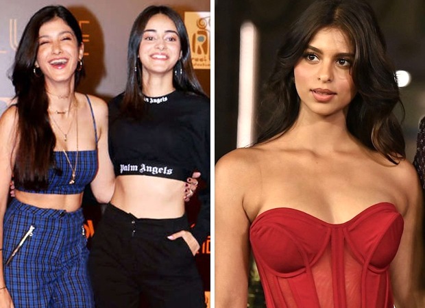 Ananya Panday and Shanaya Kapoor cannot stop cheering for their bestie Suhana Khan as the latter posts a sexy photo on social media