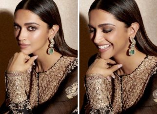Deepika Padukone casts a bewitching spell in her black anarkali at Karan Deol and Disha Acharya’s wedding reception