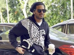 Dulquer Salmaan sports a comfy casual airport look