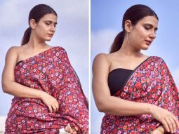 Fatima Sana Shaikh looks like a breath of fresh air in floral print saree
