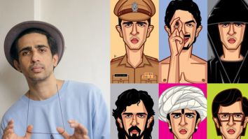 Gulshan Devaiah commissioned a caricature artist’s work who wanted to pay a tribute to his iconic characters