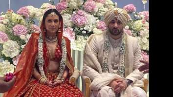 Karan Deol marries Drisha Acharya in dreamy wedding ceremony; Dharmendra, Sunny, Bobby, Abhay turn baaraatis, see inside photos and videos