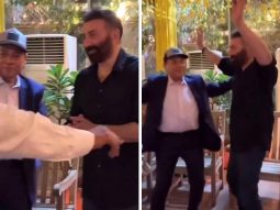 Sunny Deol and his uncle Vijay Dhanoa groove on ‘Morni Banke’ at Karan Deol’s pre-wedding festivities