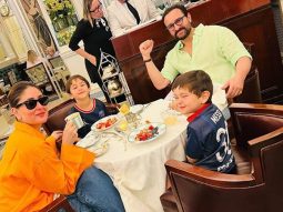 Kareena Kapoor’s picture-perfect moment; enjoying a colourful breakfast with Saif, Taimur, and Jeh on London vacation