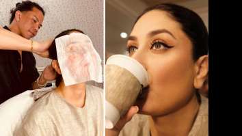 Kareena Kapoor Khan gives a peek into Day 37 on sets of The Crew featuring winked eyeliner, black coffee and snack, see pics 