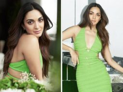 Kiara Advani looks as fresh as a daisy in her green body-con dress from the shelves of Cult Gaia for the promotions of Satyaprem ki Katha