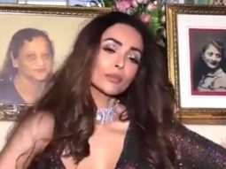 Malaika Arora dazzles in her shimmer saree!