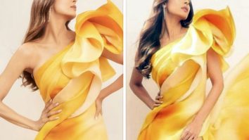 Malaika Arora’s one-shoulder flowy yellow gown is just the kind of drama we need