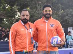 Photos: Abhishek Bachchan, Bunty Walia and others snapped during a football match in Juhu
