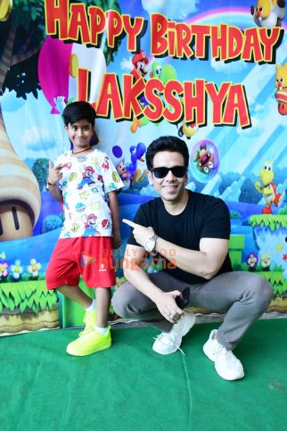 Photos: Celebs grace Tusshar Kapoor’s son Laksshya’s birthday party