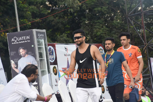 photos celebs snapped attending the all stars football match 3