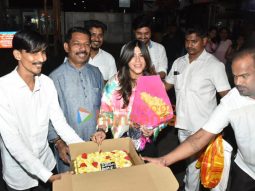 Photos: Ektaa R Kapoor snapped at Siddhivinayak temple on her birthday