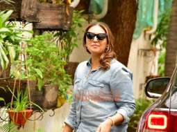 Photos: Huma Qureshi snapped at a dubbing studio in Juhu